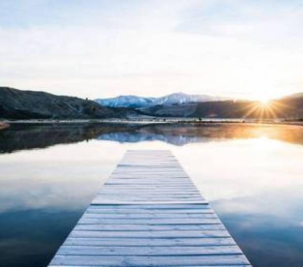 dock on the lake